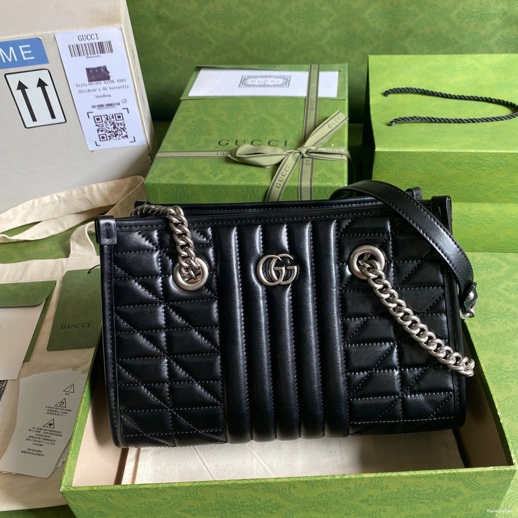 Hyperpeter Tote GUCCI GG Bag Marmont 0725